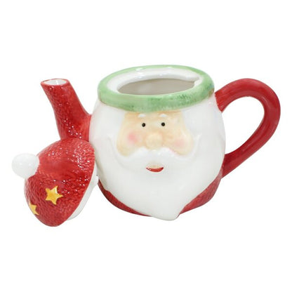 Santa Claus Ceramic Teapot – A Cozy Christmas Touch