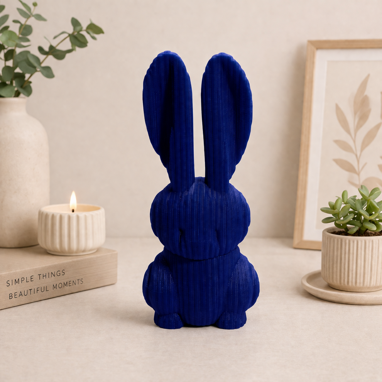 Modern Rabbit Decor Statue