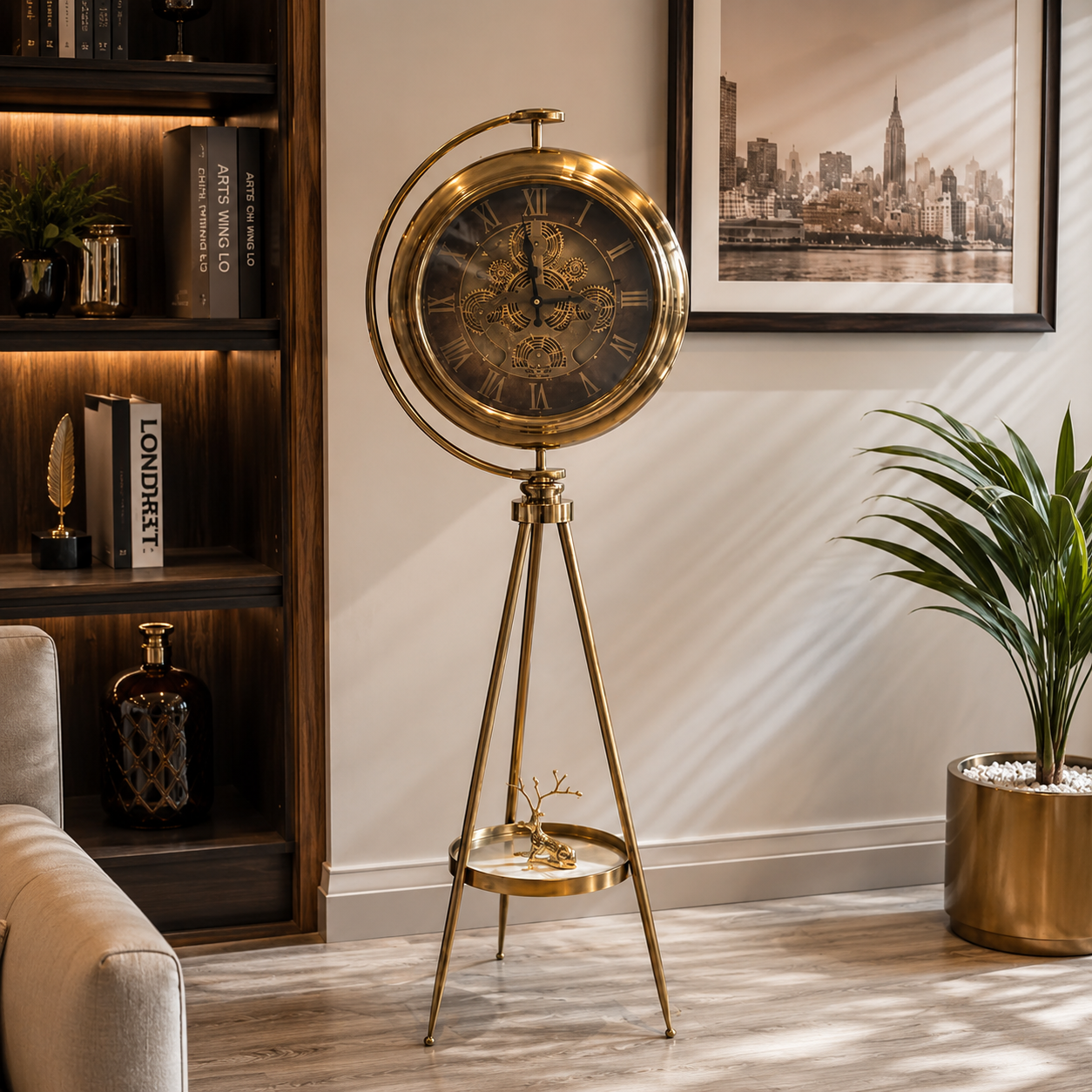 Luxury Classic Floor Clock