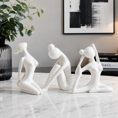 Yoga Sculptures Set