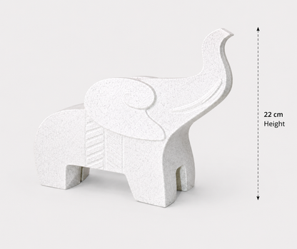 Elephant Decorative Figurine Set
