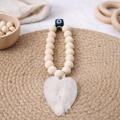 Decorative Tasbih with an Elegant Heart Charm pack of 2