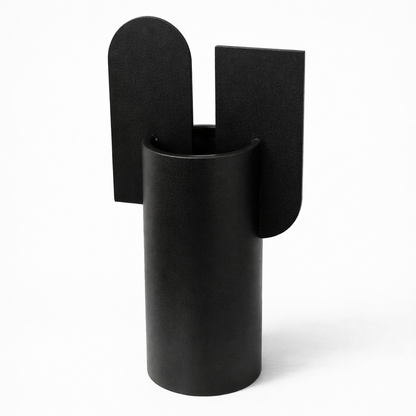 Modern Black Decorative Vase
