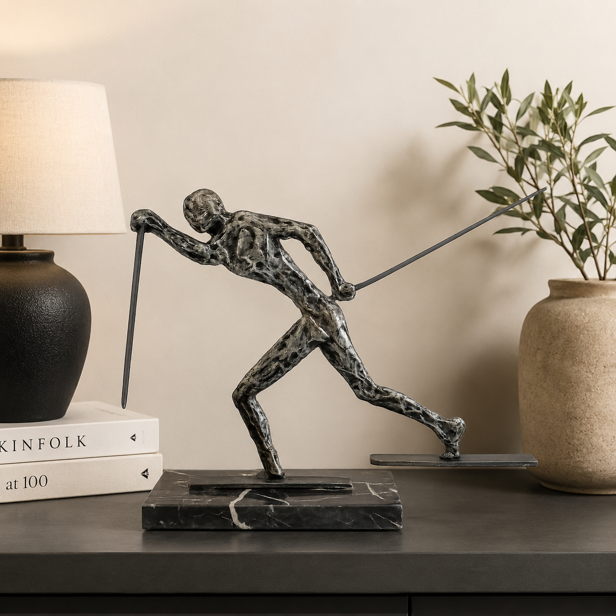 Abstract Athletic Sculpture