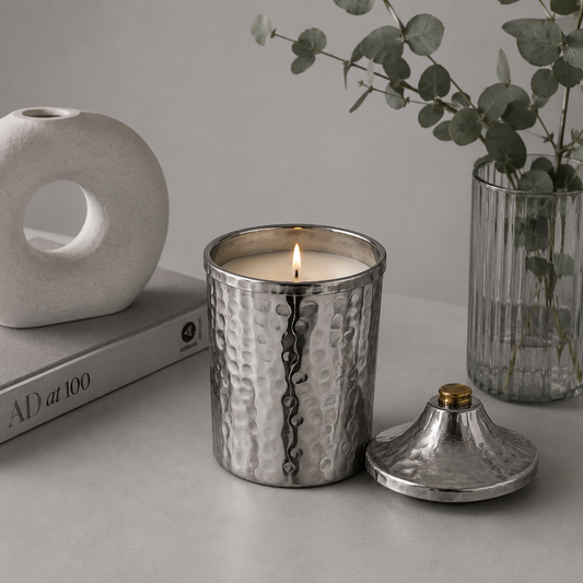 Luxe Silver Candle