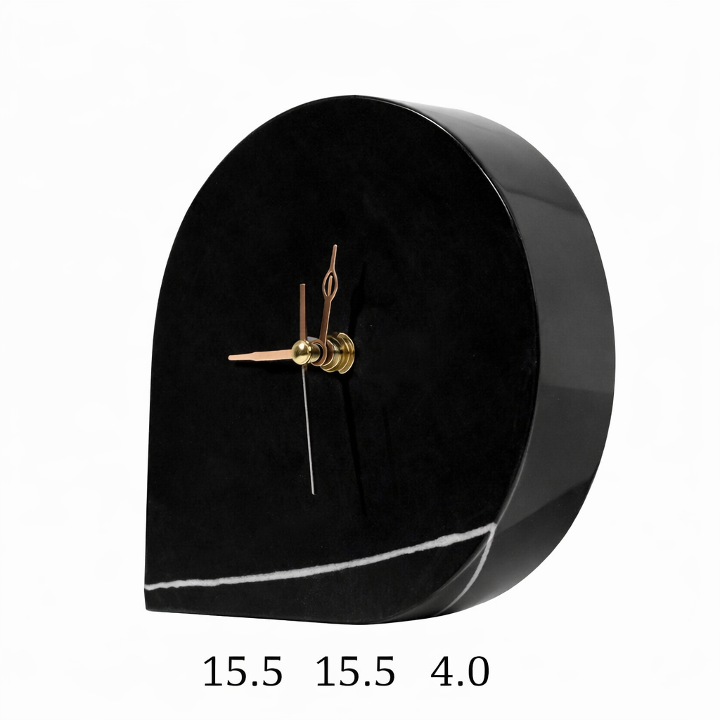 Elegant Marble Decor Clock