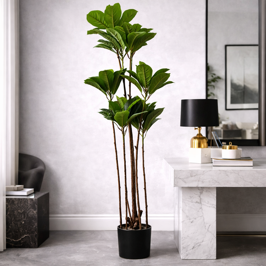 Tall Artificial Plant with Natural Elegant Leaves