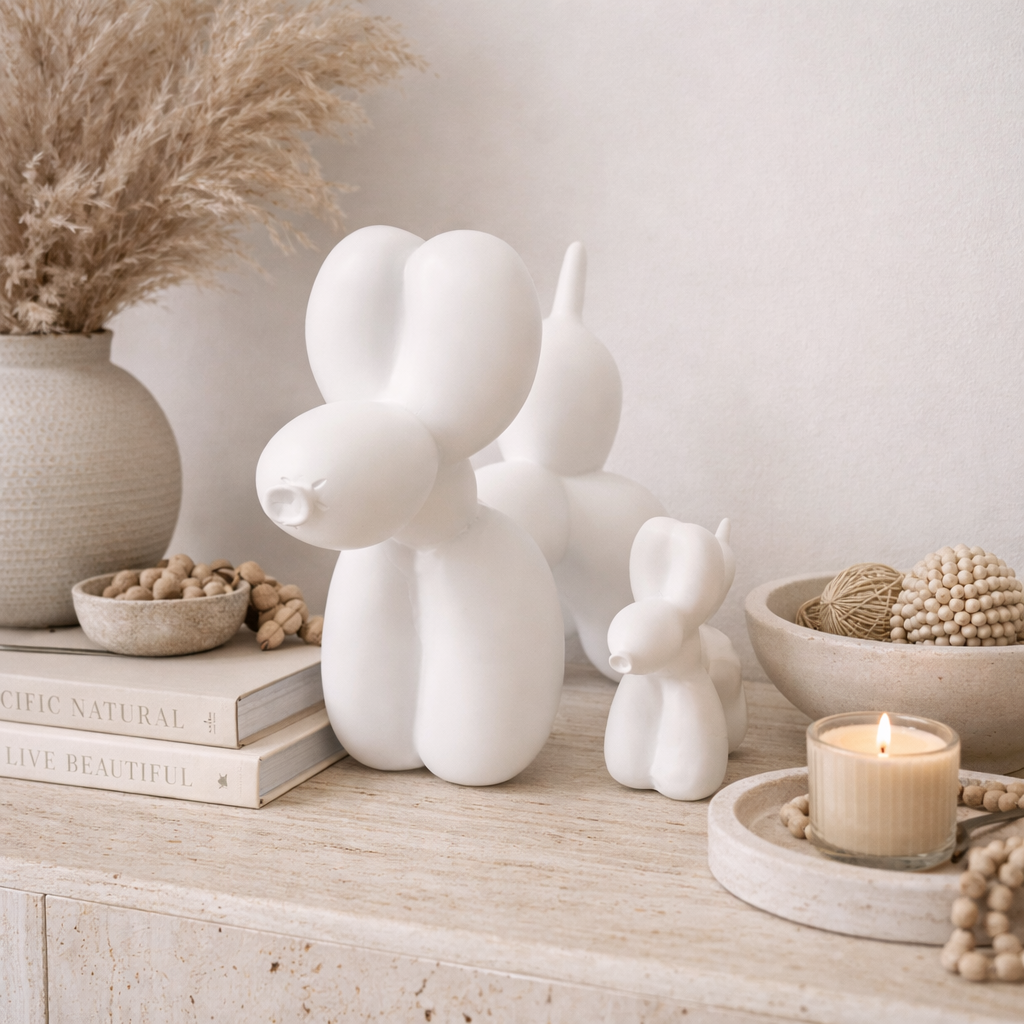 Modern Sculptural Figurines Set