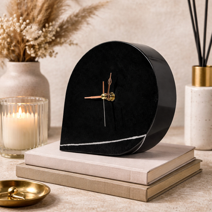 Elegant Marble Decor Clock