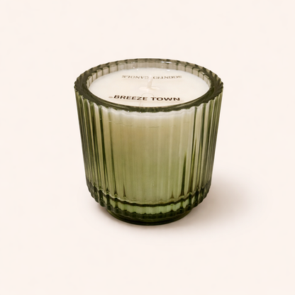 Scented Glass Candles in Elegant Colors
