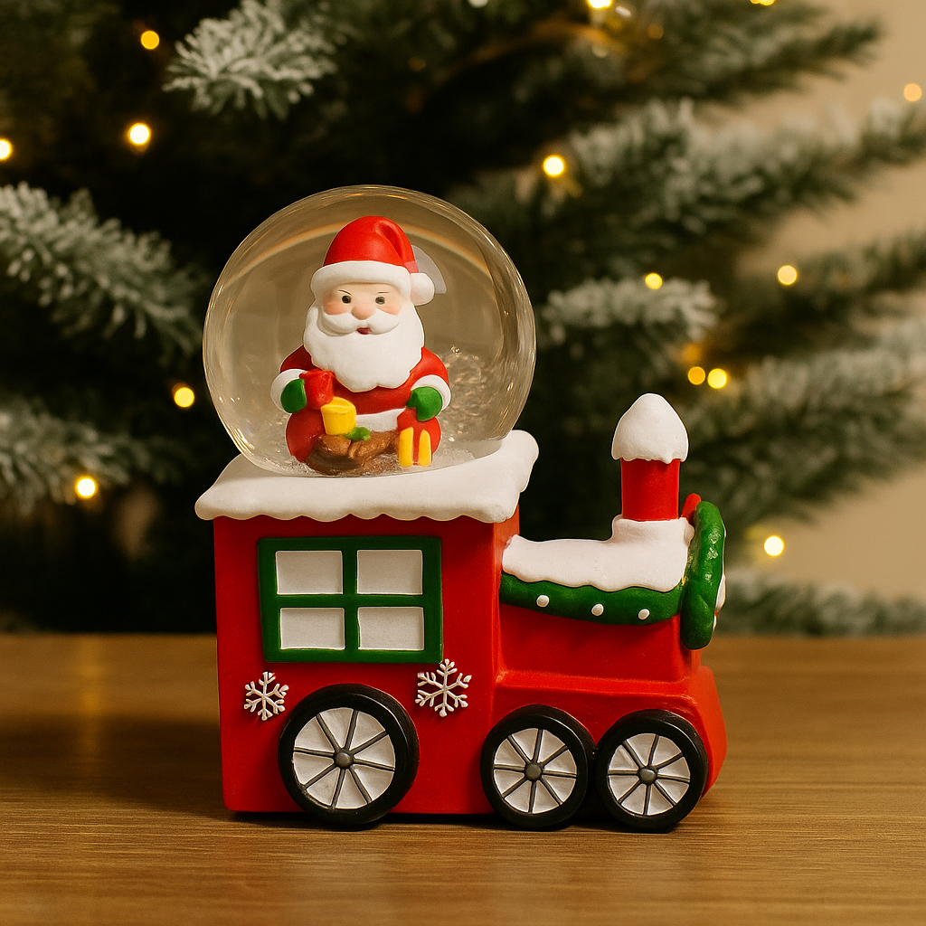 Santa’s Decorative Train set Of 2