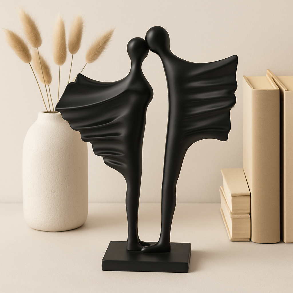 Contemporary Couple Art Sculpture