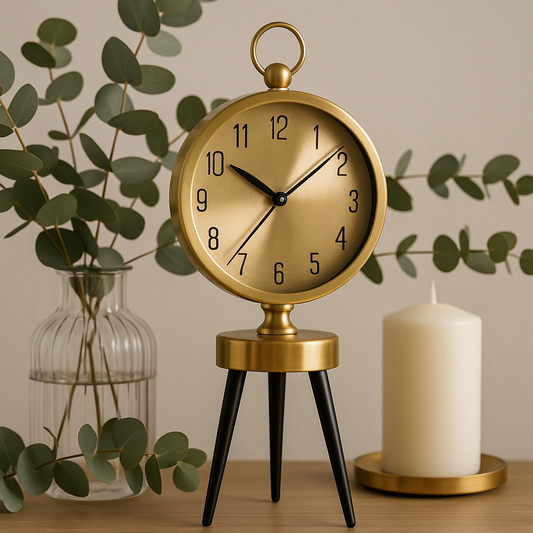 Modern Metal Decorative Clock