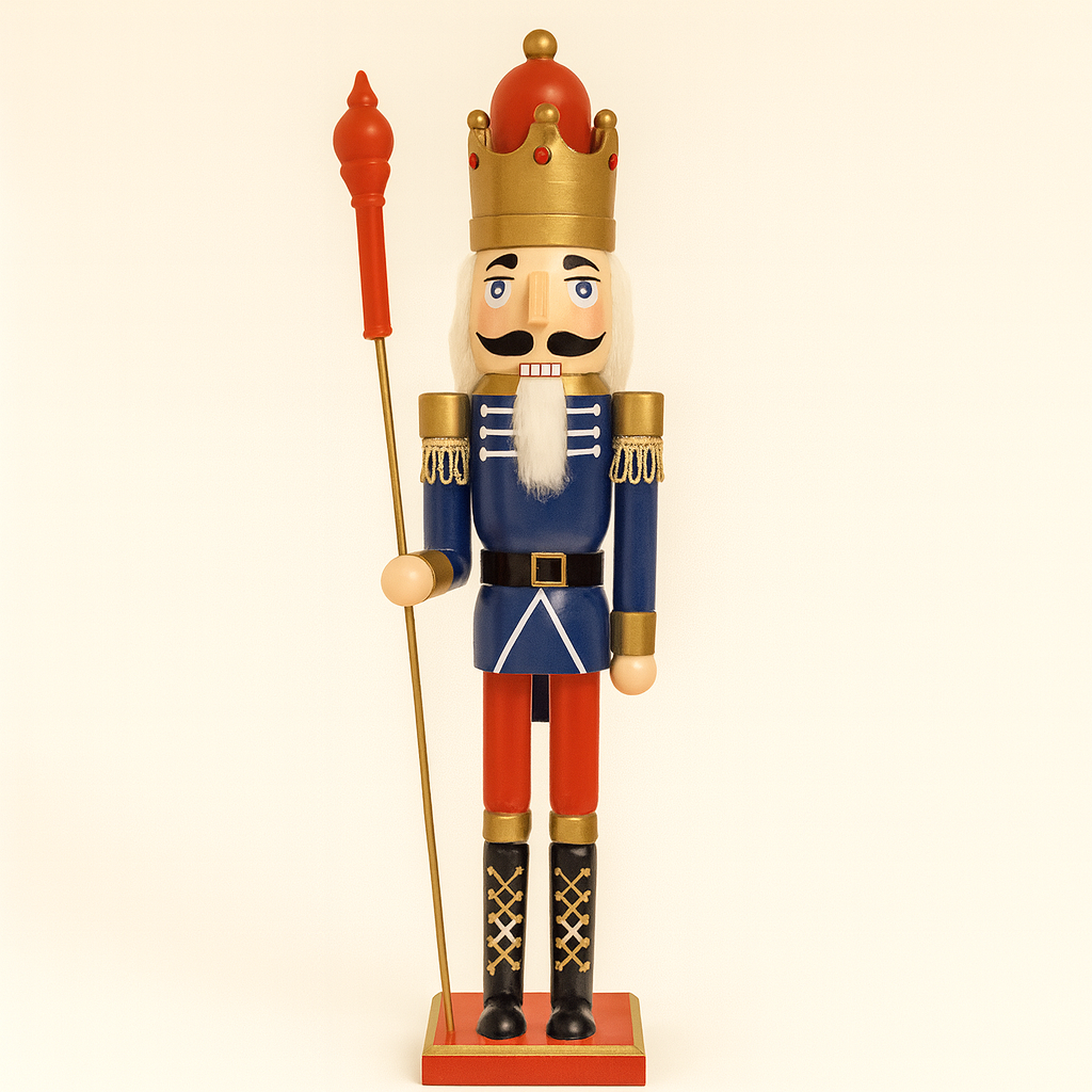 Premium Wooden Nutcracker – Holiday Collection (60cm)