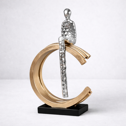 Contemporary Artistic Décor Piece set of 2