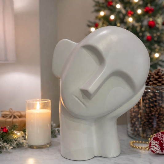 Artistic Face Decor Sculpture