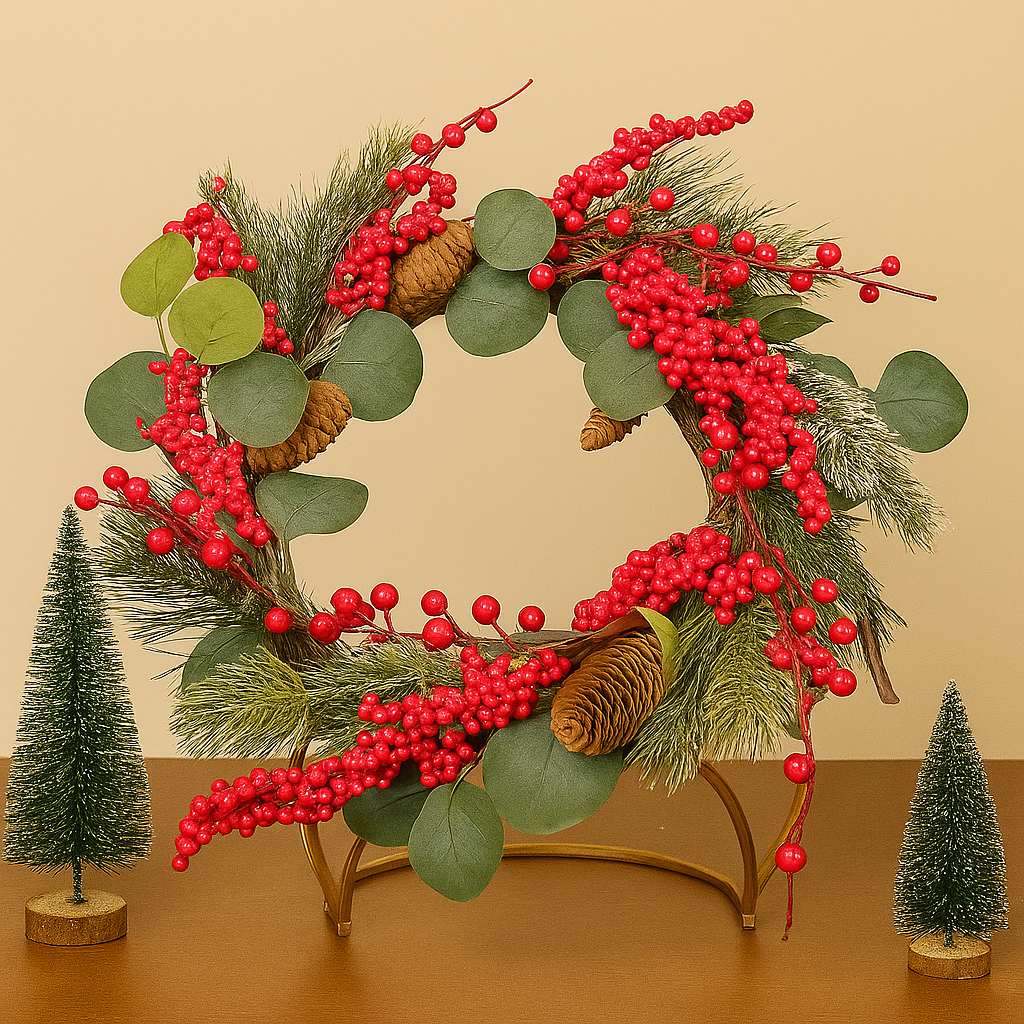 Elegant Natural Christmas Wreath