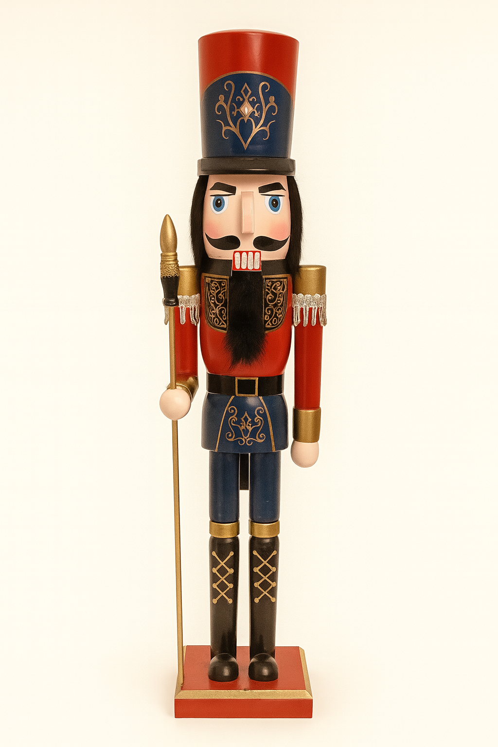 Premium Wooden Nutcracker – Holiday Collection (60cm)