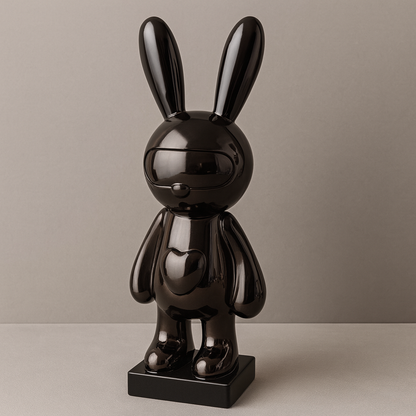 Modern Bunny Sculpture