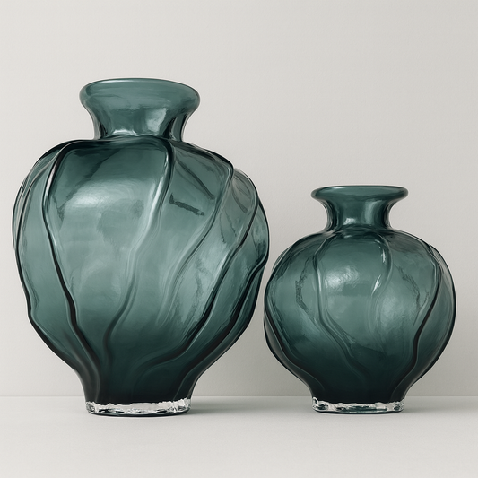Artistic Glass Vase -set of 2