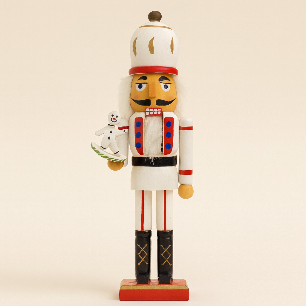 Festive Gingerbread-Themed Nutcracker Figurine(40cm)