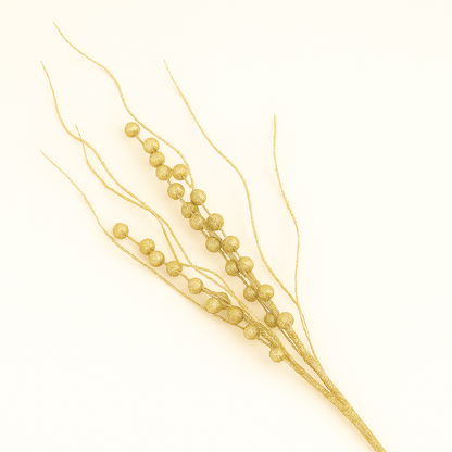 Sparkling Decorative Branches for the Holidays - Pack Of 3 Same Color