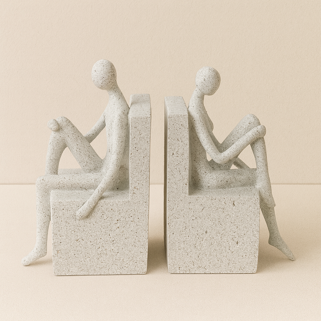 Figurative Bookend Set of 2
