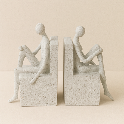 Figurative Bookend Set of 2