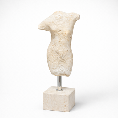 Marble Sculptural Décor Statue | Timeless Artistic Luxury