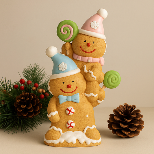 Gingerbread Christmas Figurine