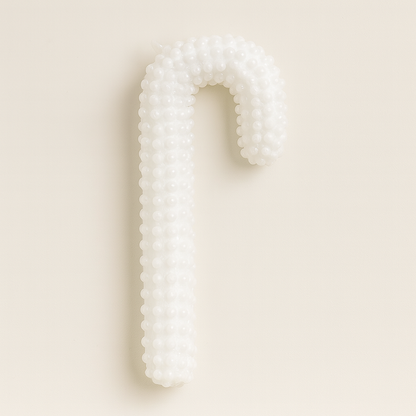 Pearl Decorative Candy Cane pack of 2