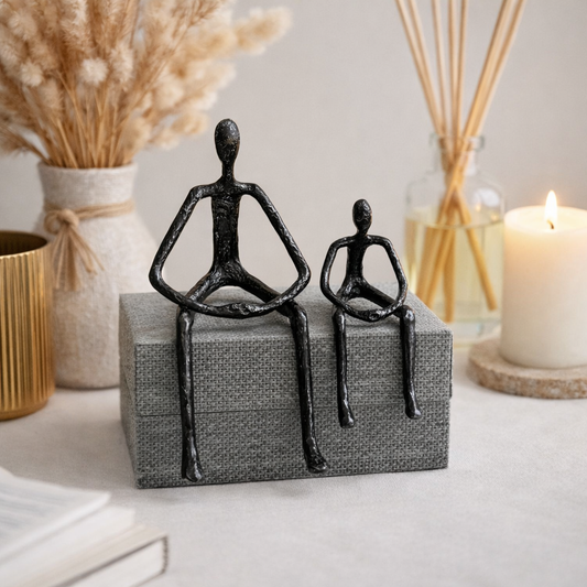 Metal Artistic Décor Set of 2