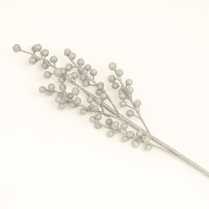 Sparkling Glitter Holiday Branches - Pack Of 2