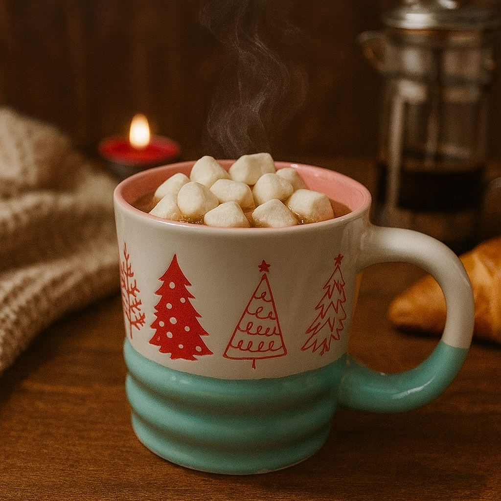 Festive Christmas Mug pack of 2