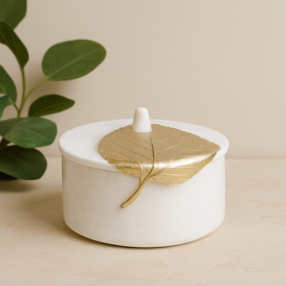 Marble Effect Decorative Box