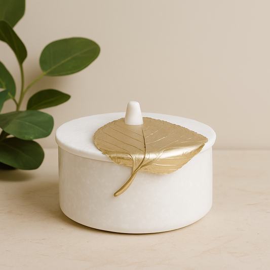 Marble Effect Decorative Box