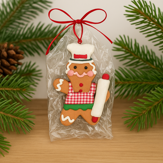 Gingerbread Ornaments - set of 2