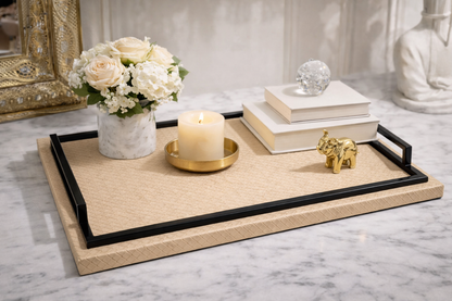 Leather Luxury Decorative Tray