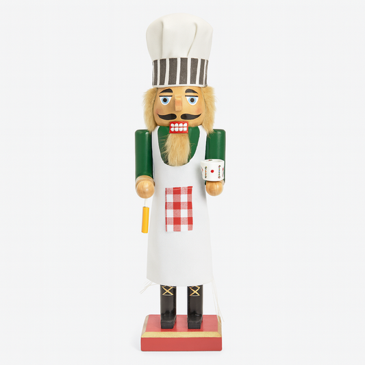 Festive Chef Nutcracker Figurine (40cm)