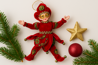 Festive Elf Ornament