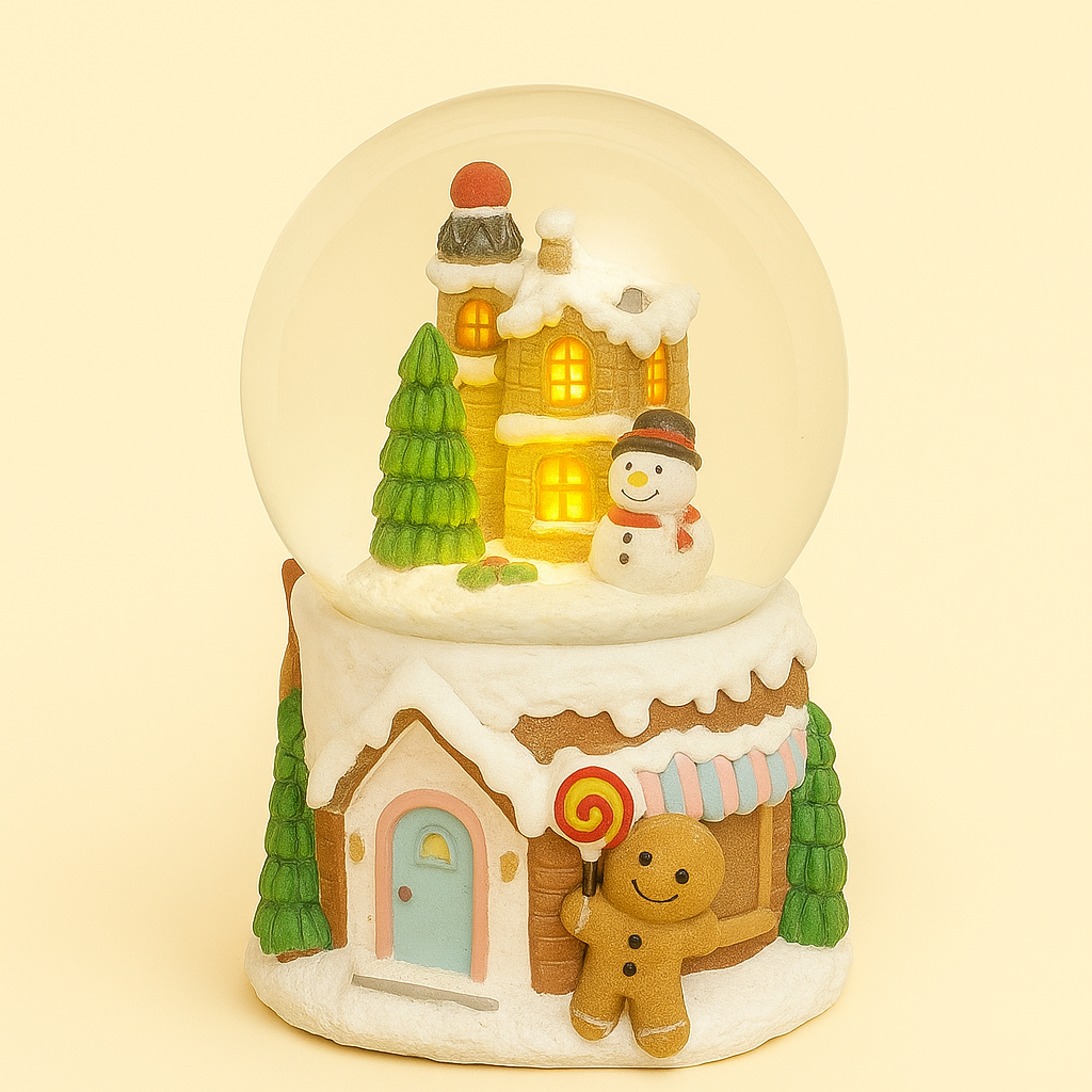 Musical Christmas Globe With Batteries