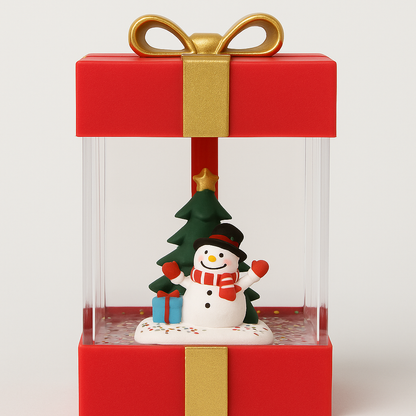 Mini Christmas Gift Box Collection lighting With Music