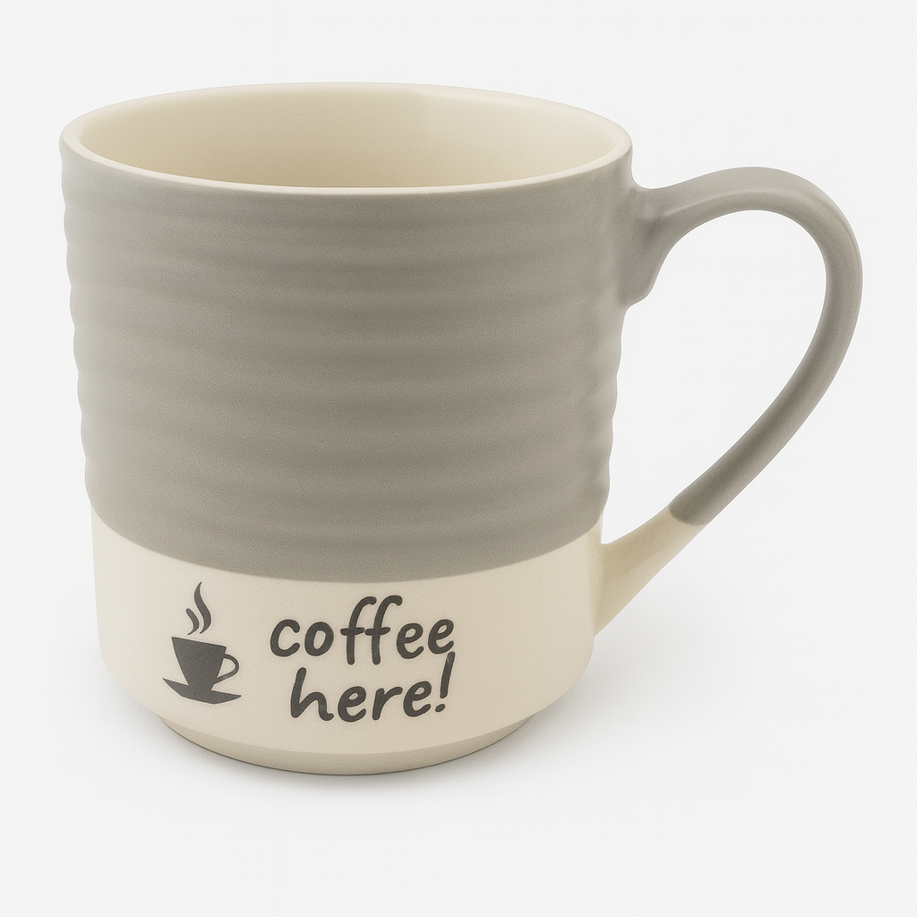 Modern & Cozy Coffee Mugs - set of 2