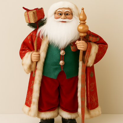 Red and Gold Santa Magic