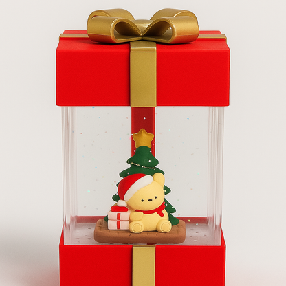 Mini Christmas Gift Box Collection lighting With Music