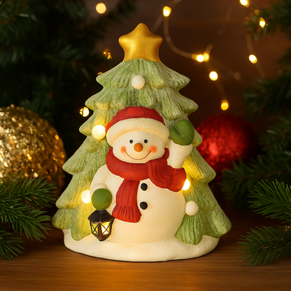 Snowman Christmas Decor-With lights batteries