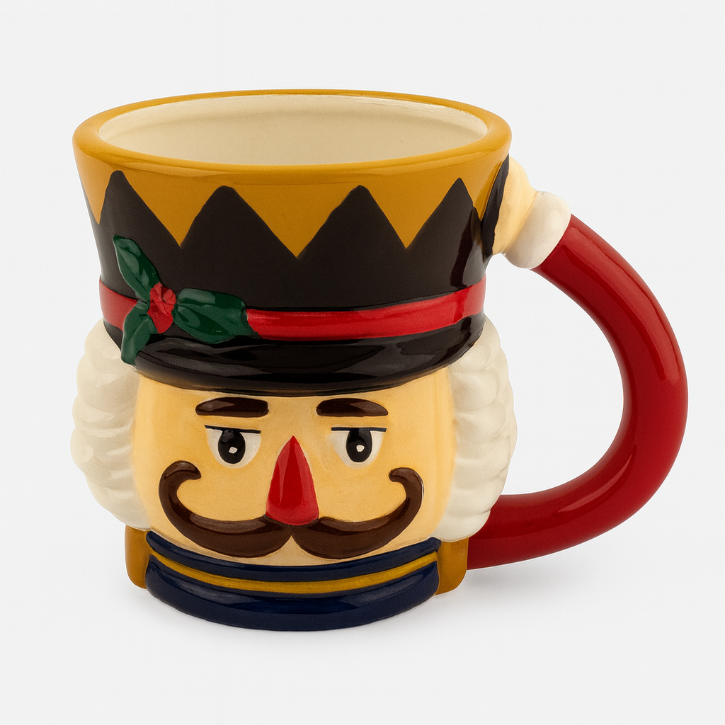 Festive Nutcracker Mugs
