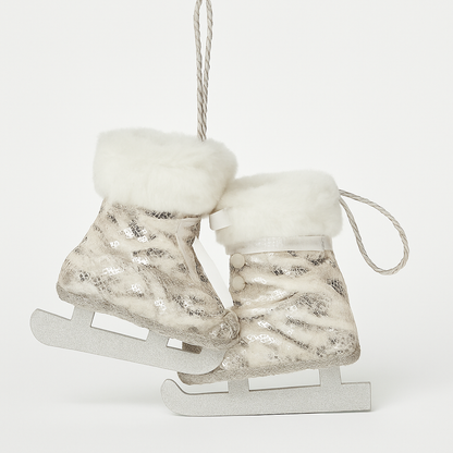 Christmas Decorative Ice Skate Ornament
