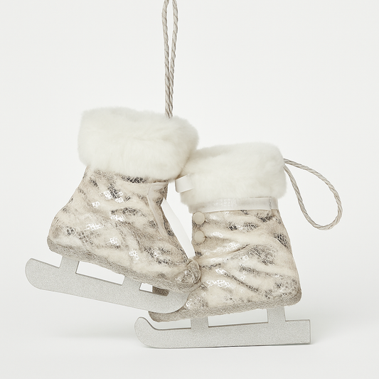 Christmas Decorative Ice Skate Ornament