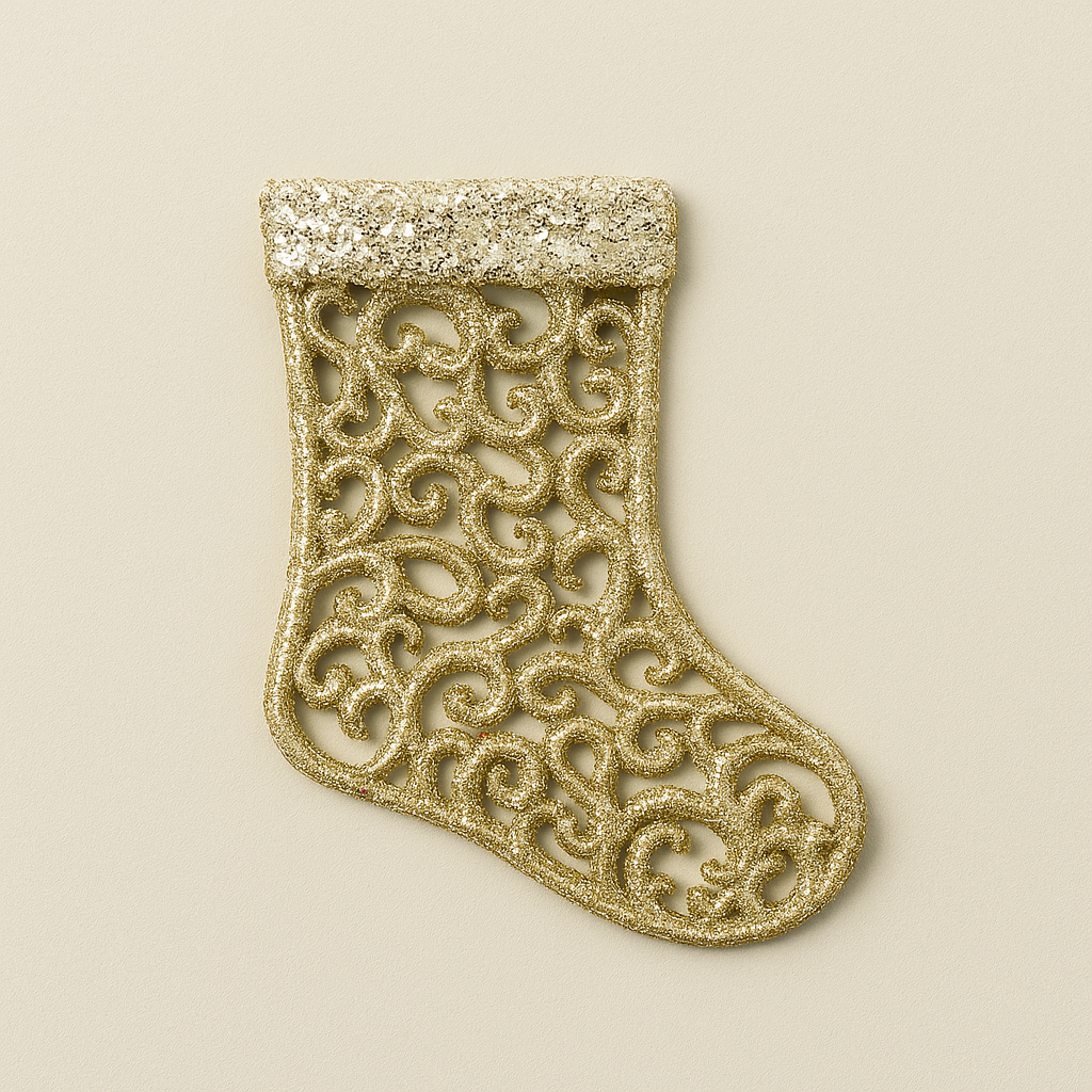 Elegant Christmas Ornaments- pack of 4